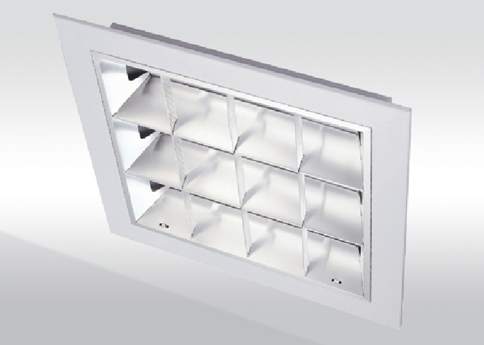 Matte aluminum energy-saving lamp panel